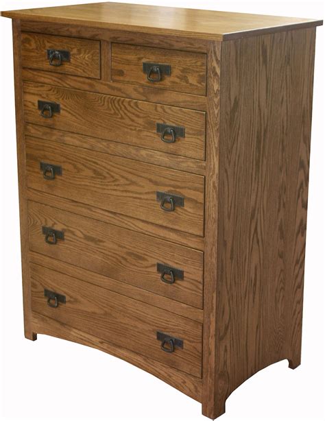 Amish Shaker Six Drawer Chest Brandenberry Amish Furniture