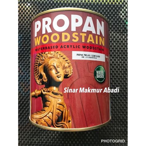 Jual Propan Woodstain PWS 631 Waterbased Cat Kayu Acrylic Waterbased