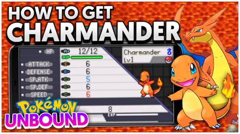 How To Get Charmander In Pokemon Unbound Mega Charizard In Pokemon