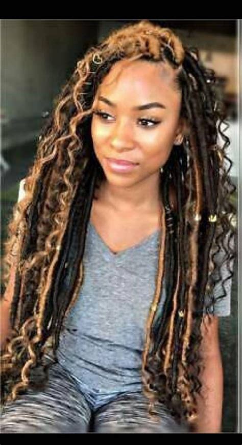 Full Lace Goddess Locs Bohemian Locsboho Locs Wigfullace Etsy