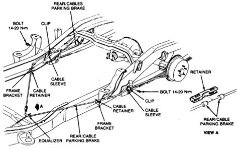 2004 Chevy Silverado Emergency Brake Cable Diagram Wiring Site Resource