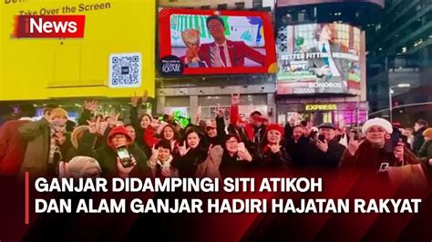 Apresiasi Relawan USA For Ganjar Mahfud Lewat Billboard Elektronik