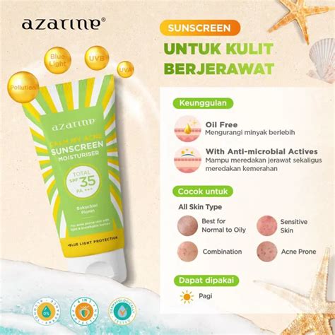 Sunscreen Azarine Untuk Kulit Apa Homecare