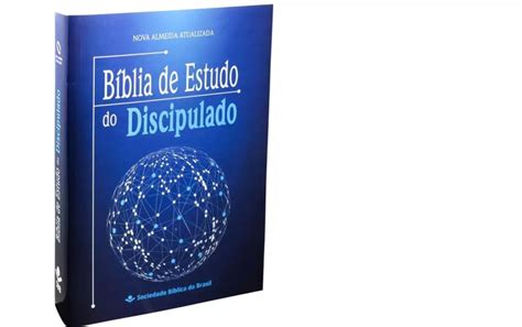 Bíblia De Estudo Do Discipulado Naa Capa Brochura Azul Plenitude