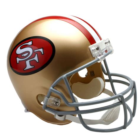 Riddell San Francisco 49ers Throwback 1964 1995 Vsr4 Full Size Replica