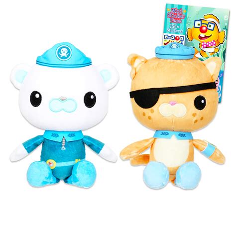 Buy Disneyoctonauts Plushie Set Bundle With 2 Plush 8 Octonauts Captain Barnacles And