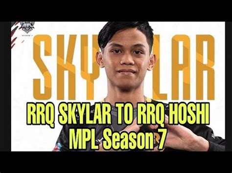 RRQ Skylar Di Transfer Ke RRQ Hoshi Untuk Tampil Di MPL Season 7 YouTube