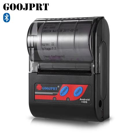 Goojprt Mtp Ii Mm Impresora T Rmica Bluetooth Port Til Recargable