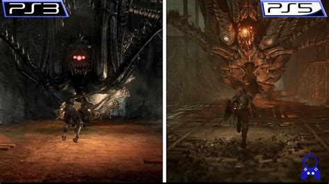 Demon S Souls PS5 Vs PS3 Gameplay Comparison Shows Great Upgrade Push