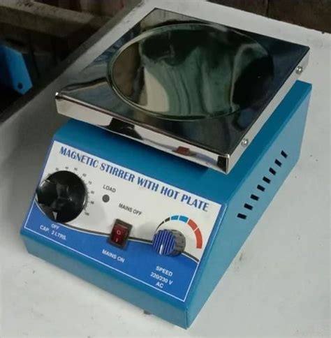 Magnetic Stirrer With Hot Plate At Rs 3000 Nangal Raya New Delhi ID 26806588562