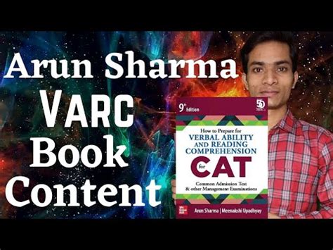 Arun Sharma Varc Book Content Cat Verbal Ability And Reading