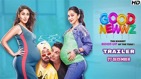 Good Newwz Official Trailer Akshay Kumar Kareena Diljit And Kiara