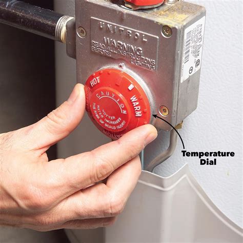 How To Adjust Temperature On Rheem Gas Hot Water Heater