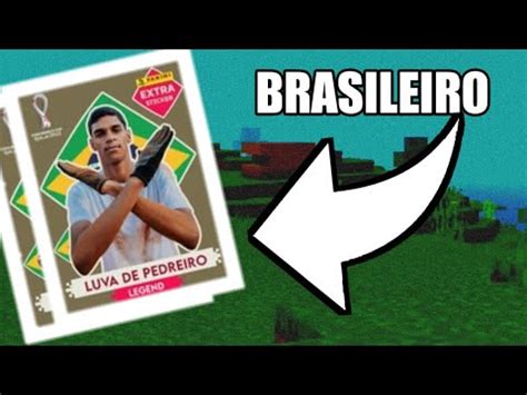 Tipos De Players Figurinhas Da Copa Do Mundo No Minecraft Youtube