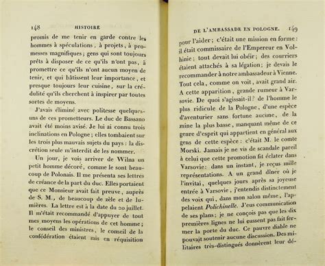 Proantic Dufour De Pradt Histoire De L Ambassade Dans Le Grand Duch