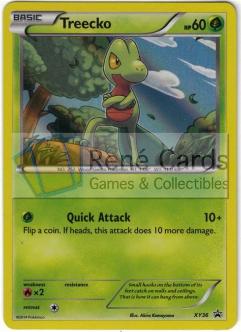 Treecko XY36 Promo Hoenn Collection Promo XY Series Rene S