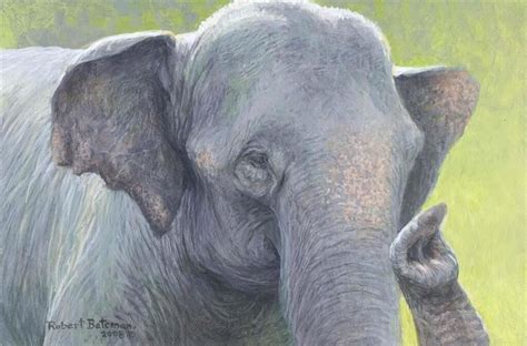 BURMESE ELEPHANT By Robert McLellan Bateman On Artnet