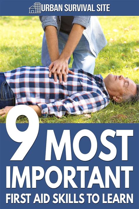 12 Most Important First Aid Skills To Learn First Aid Skills To