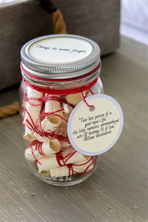 Message Filled Mason Jar Love Wish Jar Etsy