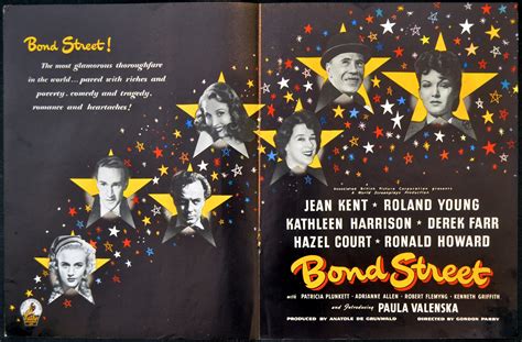 BOND STREET | Rare Film Posters