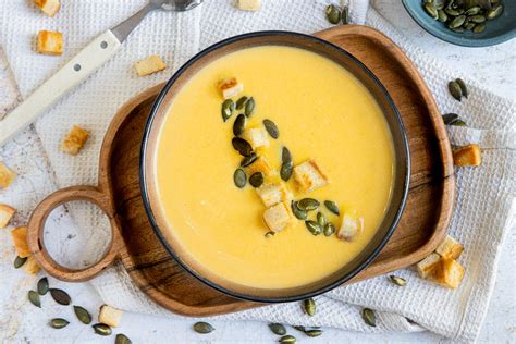 Cremige Butternut K Rbis Suppe Rezept Eat De