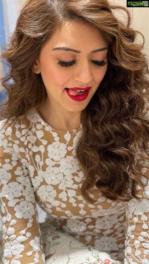 Hansika Motwanis Matte Red Lipstick Suits Perfect With Her Every Attire