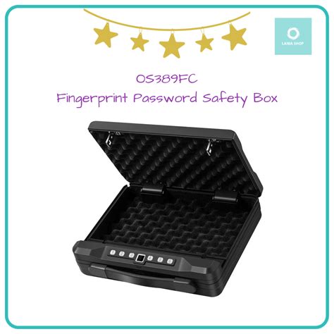 Jual Os Fc Fingerprint Password Safety Box Kotak Brankas