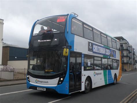 Stagecoach Adl Enviro Mmc Seen In Cheltenham Bus Ginger