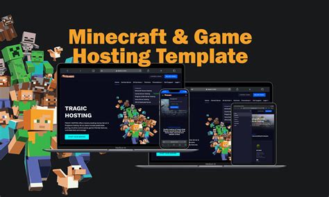 Minecraft Game Hosting Template Builtbybit