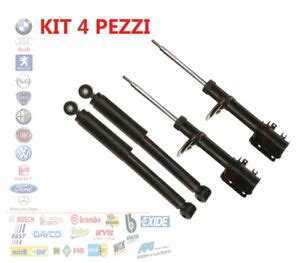 KIT 4 AMMORTIZZATORI ANTERIORI POSTERIORI FIAT PANDA 141 750 900 1000