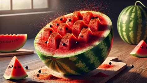 Watermelon with Tajín chili inside? - AgronoBlog - Agriculture Blog