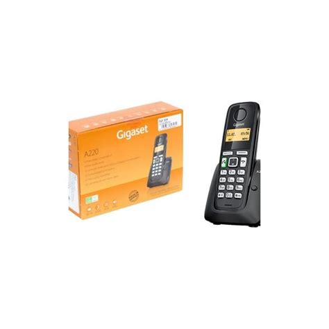 Siemens Gigaset A220 Black Upcom