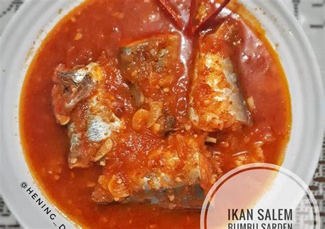 Resep Ikan Salem Bumbu Sarden Homemade Oleh Hening Desiyanti Cookpad