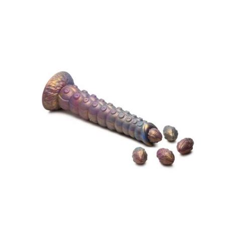 Creature Cocks Deep Invader Ovipositor Silicone Dildo With Eggs Sex Toys Adult Novelties