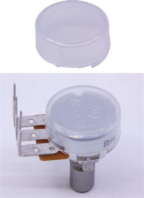 Dust Cover Plastic Covering For Mm Potentiometers Clear Ce