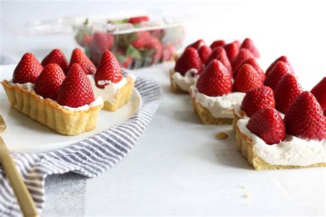 Strawberry Cream Tart The Toasted Pine Nut