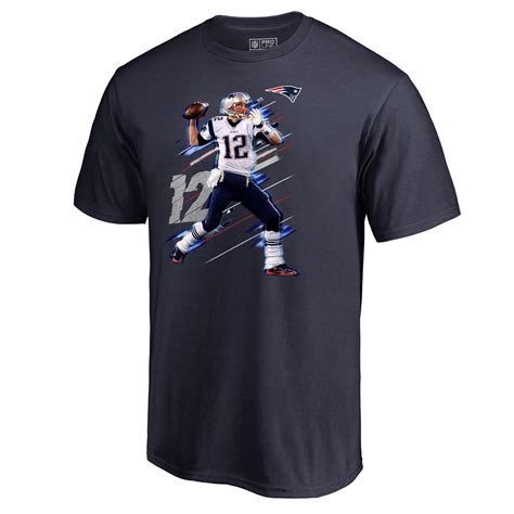 NFL Pro Line by Fanatics Branded Tom Brady New England Patriots Navy