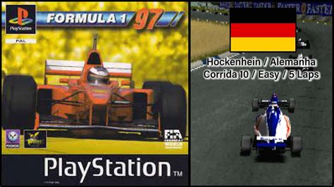 Gameplay Formula 1 97 GP Hockenhein Alemanha Grand Prix Circuit