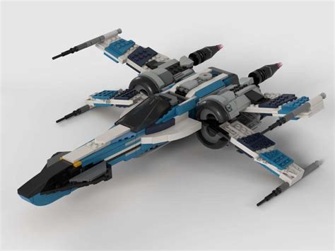 Lego Moc New X Wing T From The Resistance Series By Bigfoot Max