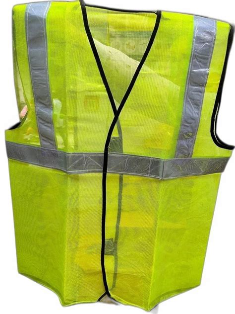 Ss Neon Green L Reflective Safety Jacket For Construction At Rs 40 In New Delhi