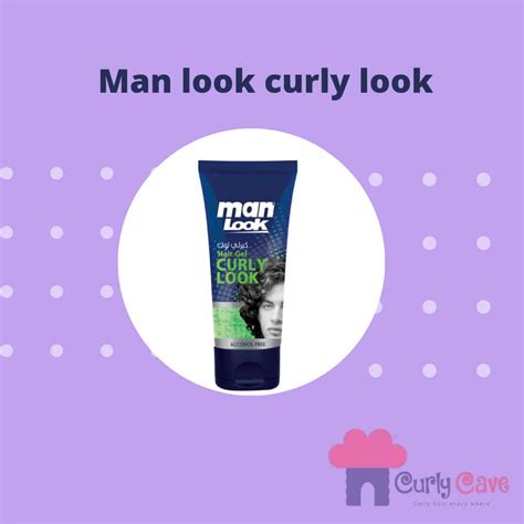 Man Look Hair Gel Curly Look ( 250ml )مان لوك جل خالي من الكحول للشعر ...