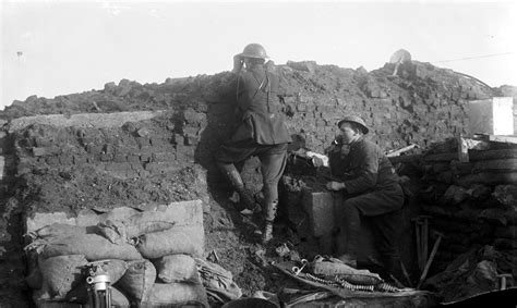 Observation Post On Western Front Nzhistory New Zealand History Online