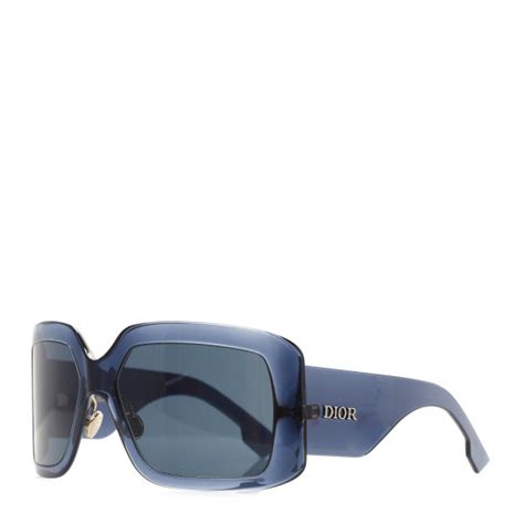 Christian Dior So Light 2 Sunglasses Blue 715895 Fashionphile