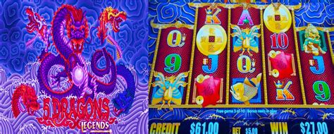 5 Dragons Legends Slot Machine by Aristocrat