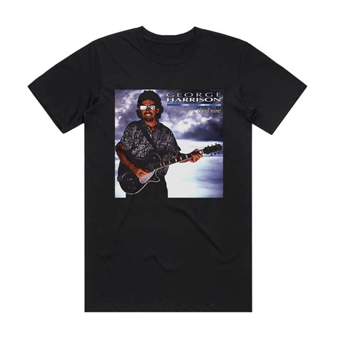 George Harrison Cloud Nine Album Cover T-Shirt Black – ALBUM COVER T-SHIRTS