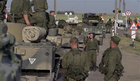 Nato Russia Engaged In Serious Military Buildup Near Ukrainian Border Washington Times