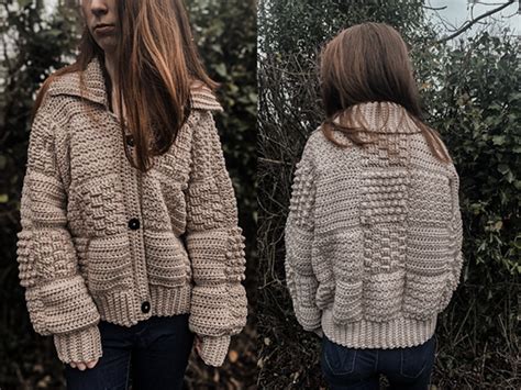 Chunky Patchwork Cardigan Share A Pattern