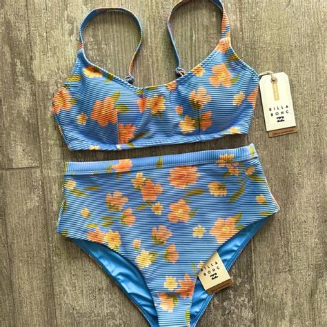Billabong Swim Billabong Lazy Daze Tanlines Underwire Bralette Hi Retro Bikini Set Poshmark