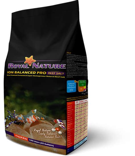 Ion Balanced Pro Reef Salt Kg Bag Royal Nature