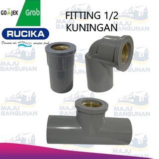 Jual Elbow Knee Inch Drat Dalam Kuningan Rucika Sok Drat Dalam